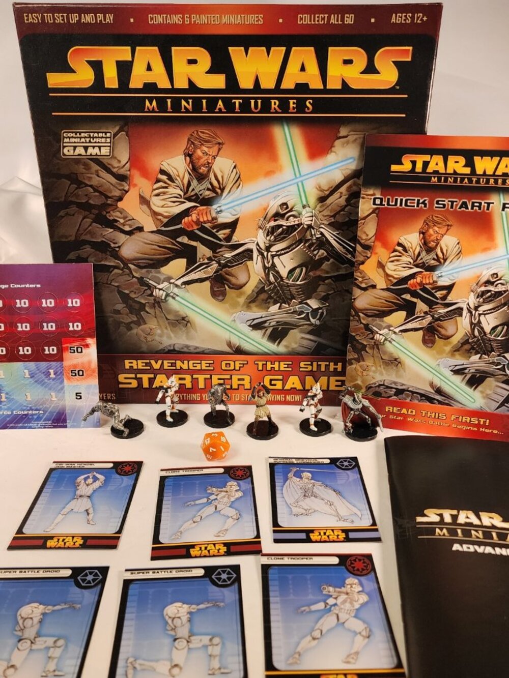 STAR WARS Miniatures Revenge of the Sith starter game